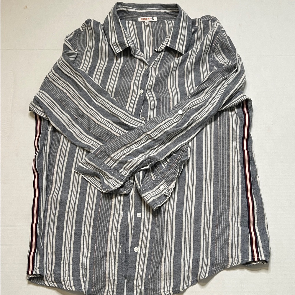 Sundry plaid  button down size M